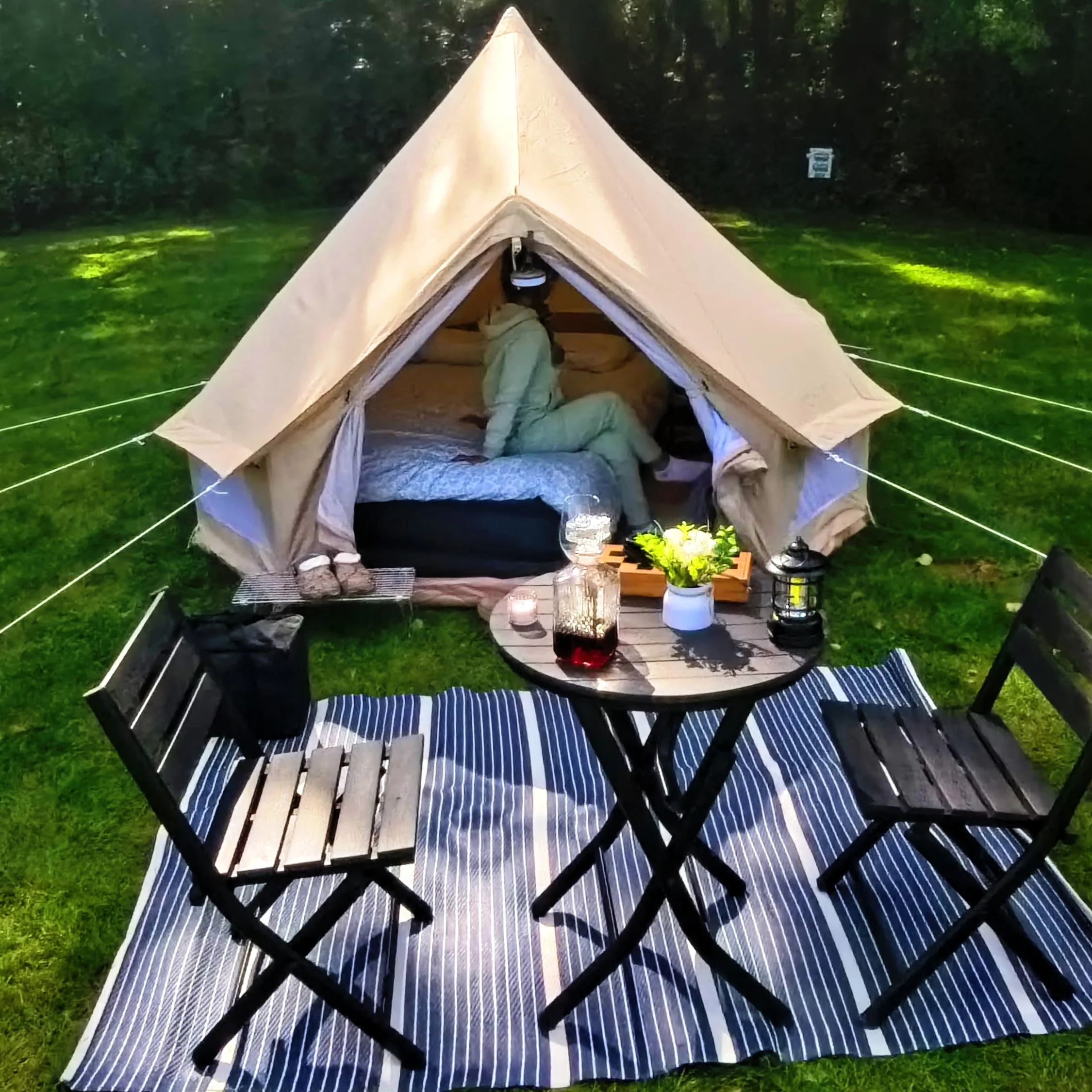 3m Bell Tent  (No Centre Pole) - Image 4