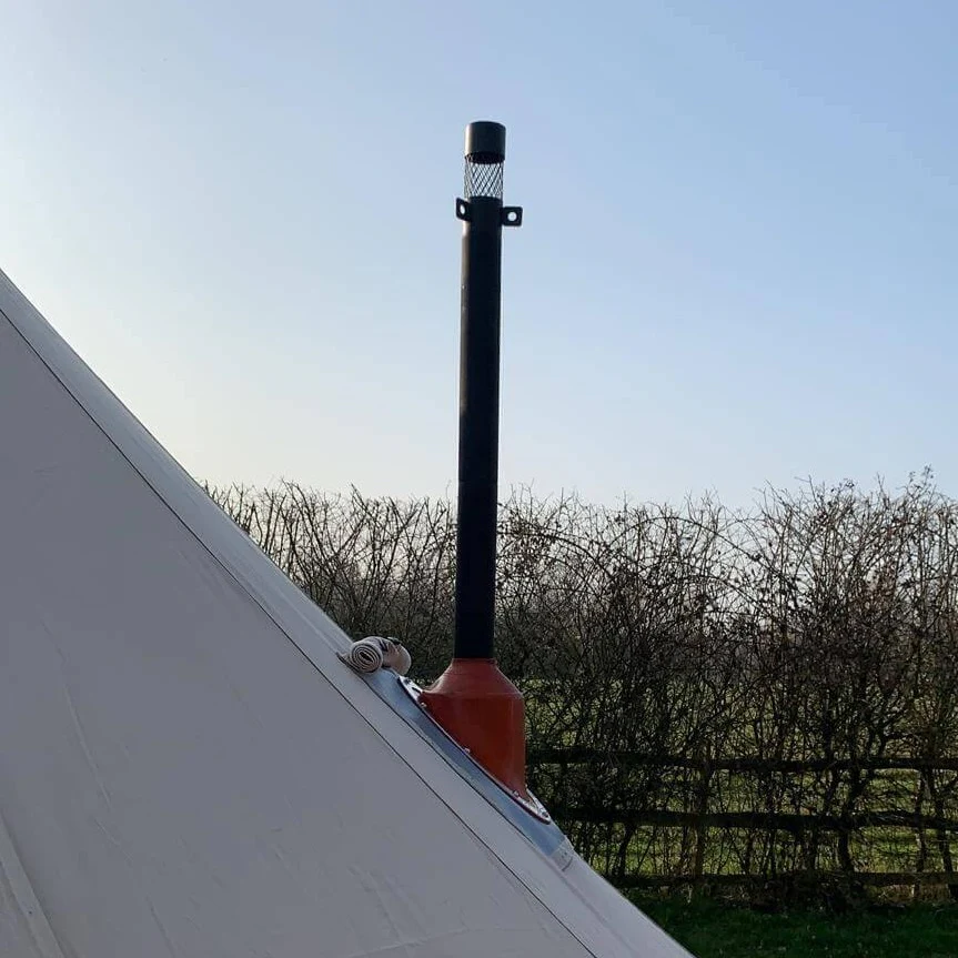 4m Bell Tent With Stove Hole & Flap - Image 10