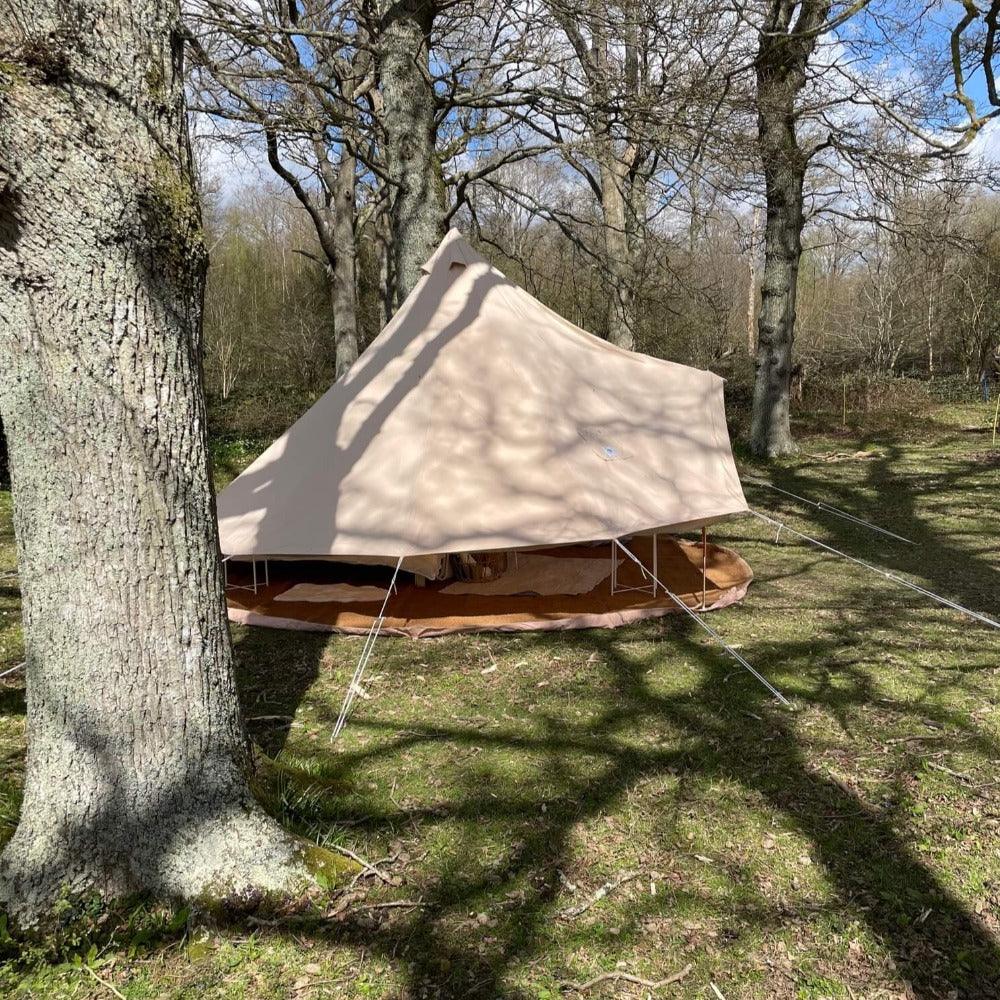 5m Bell Tent Fireproof (No Stove Hole) - Image 8