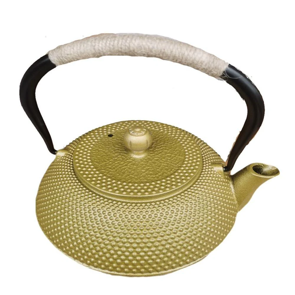 Cast Iron Tea Pots Gold - Image 5