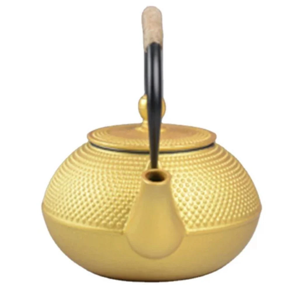 Cast Iron Tea Pots Gold - Image 6