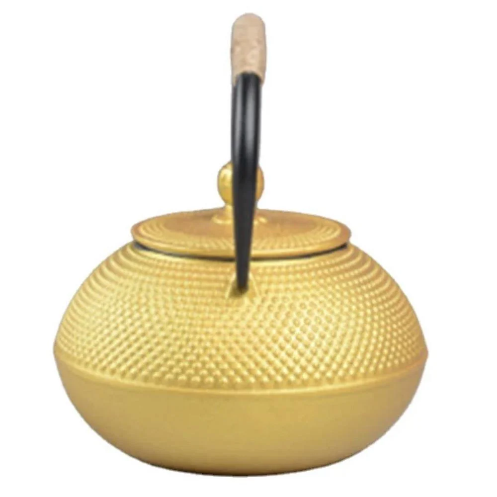 Cast Iron Tea Pots Gold - Image 7