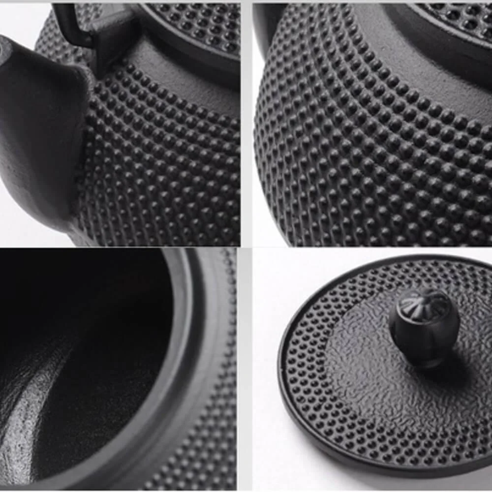 Cast Iron Tea Pots Black - Image 4