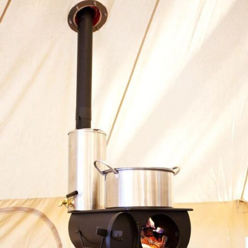Stove angled flashing kit for bell tent - Image 4