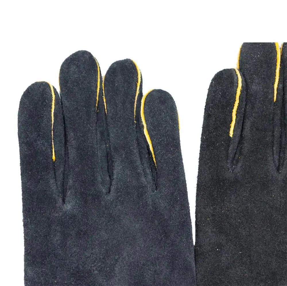 Heat Resistant Leather Gloves - Image 6