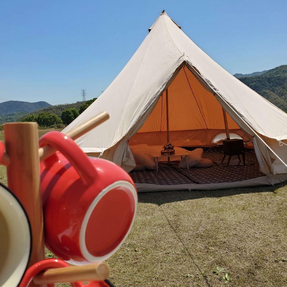 Poly Propylene Flooring Blue - Fire Retardant - Image 4