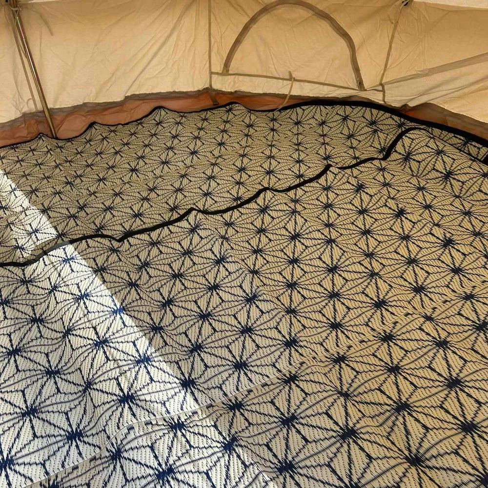 Poly Propylene Flooring Blue - Fire Retardant - Image 8