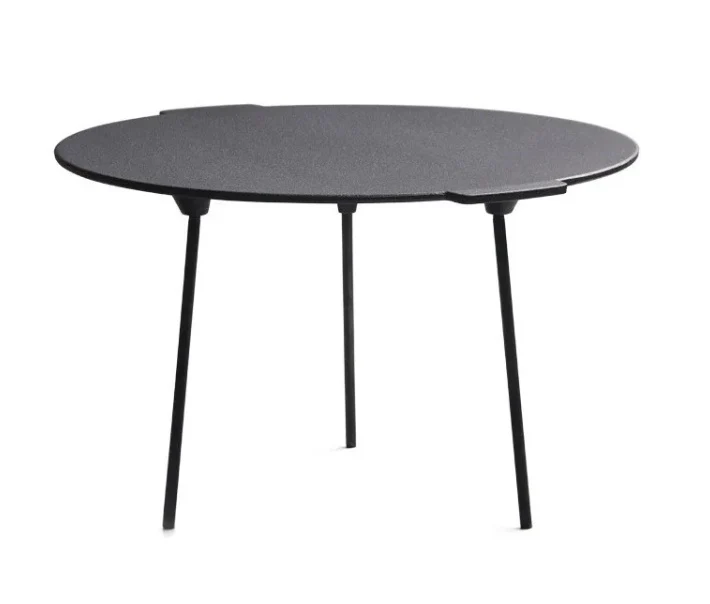 Round Cast Iron Pan Plate BBQ Grill with Legs - Image 5