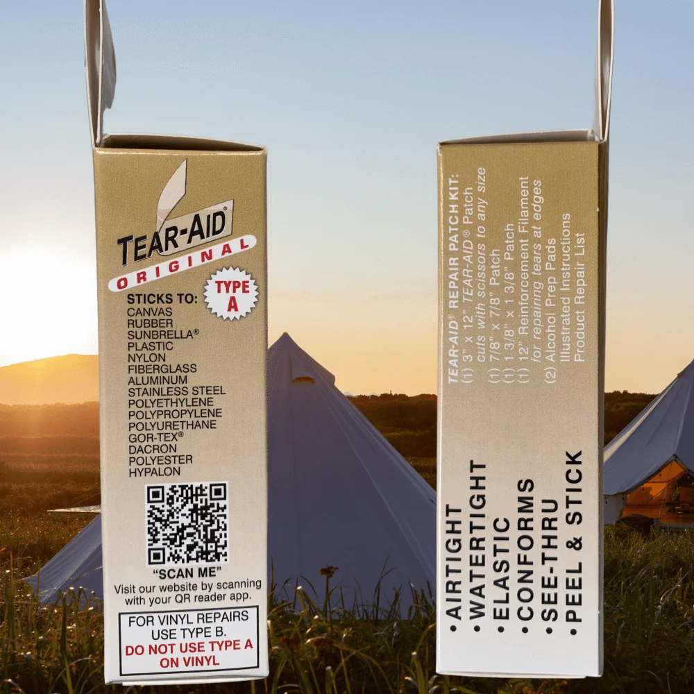 Canvas Repair Patches 'Tear-Aid' - Image 4