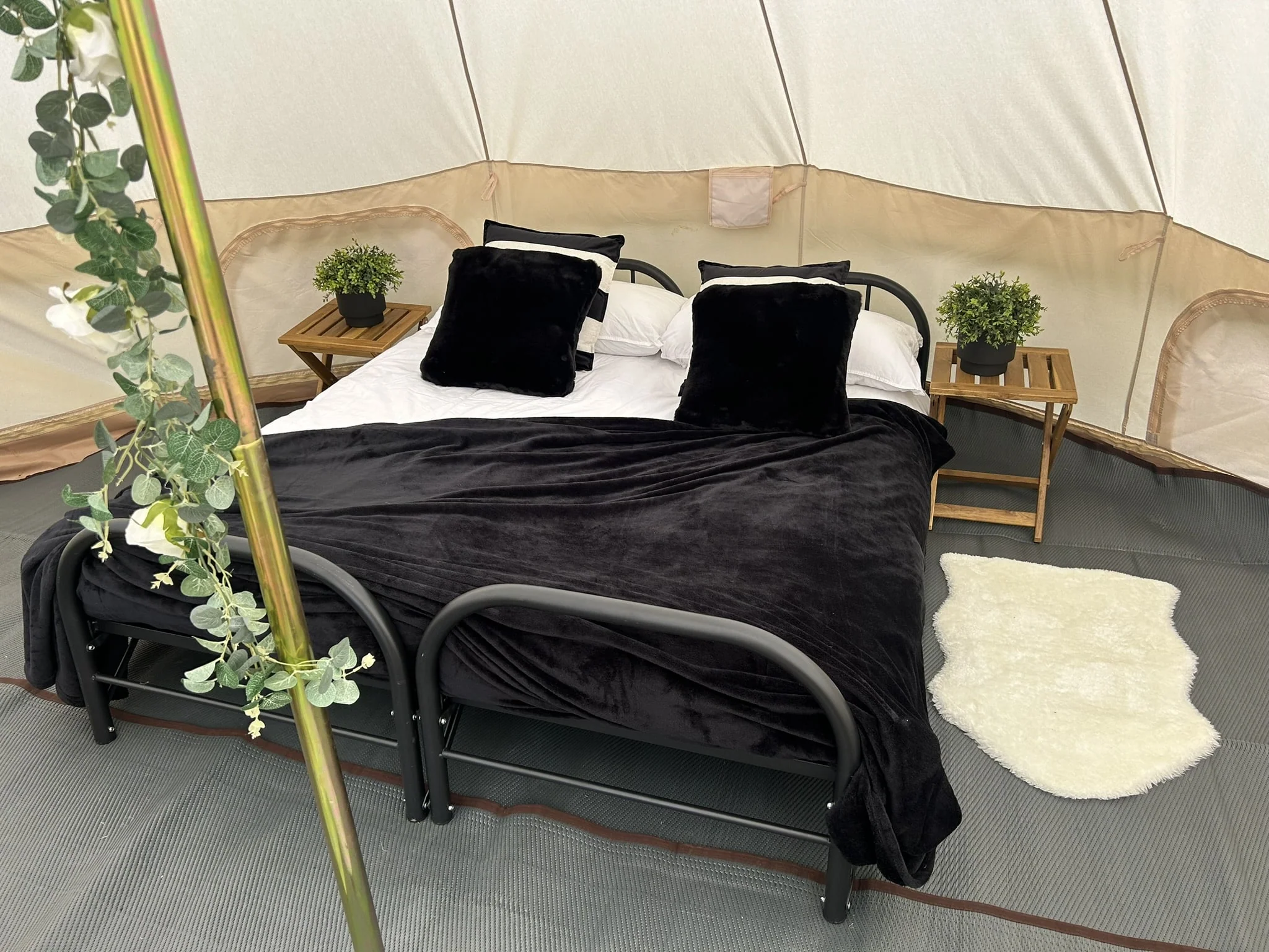 Ultra-Comfort Camping Bed: Lightweight Foldable Frame with Luxury Mattress & Memory Foam Topper - Image 14