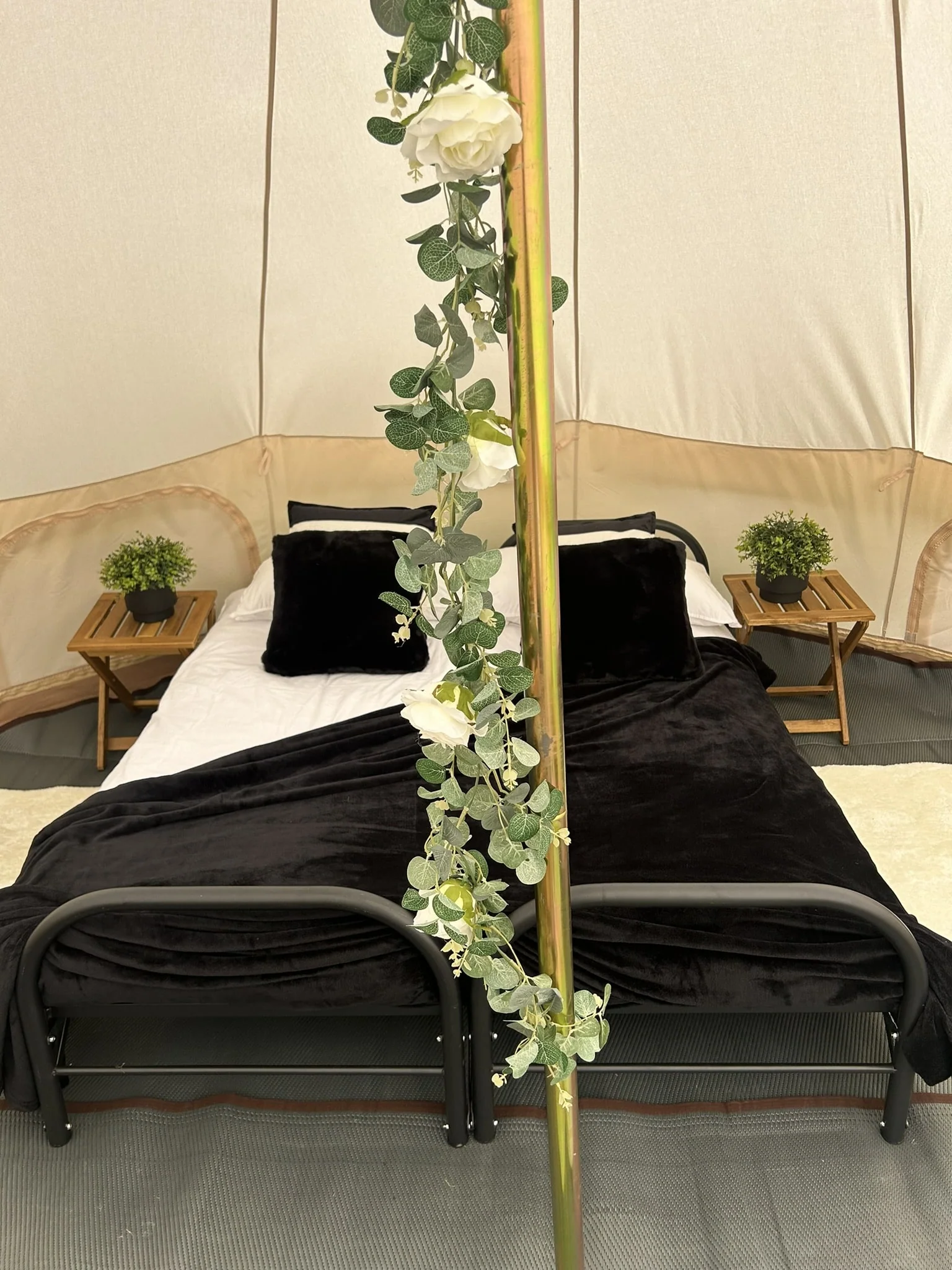 Ultra-Comfort Camping Bed: Lightweight Foldable Frame with Luxury Mattress & Memory Foam Topper - Image 16