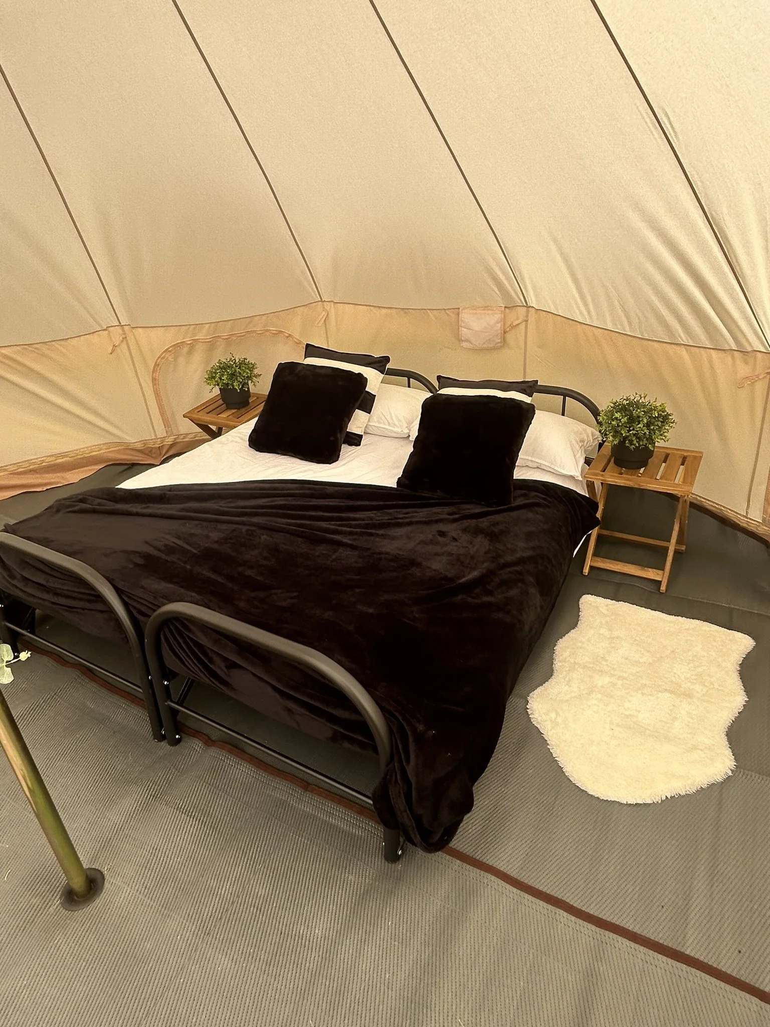 Ultra-Comfort Camping Bed: Lightweight Foldable Frame with Luxury Mattress & Memory Foam Topper - Image 20